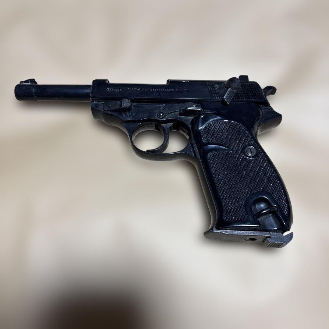 【ウェスタンアームズワルサーP38】固定式ガスガン