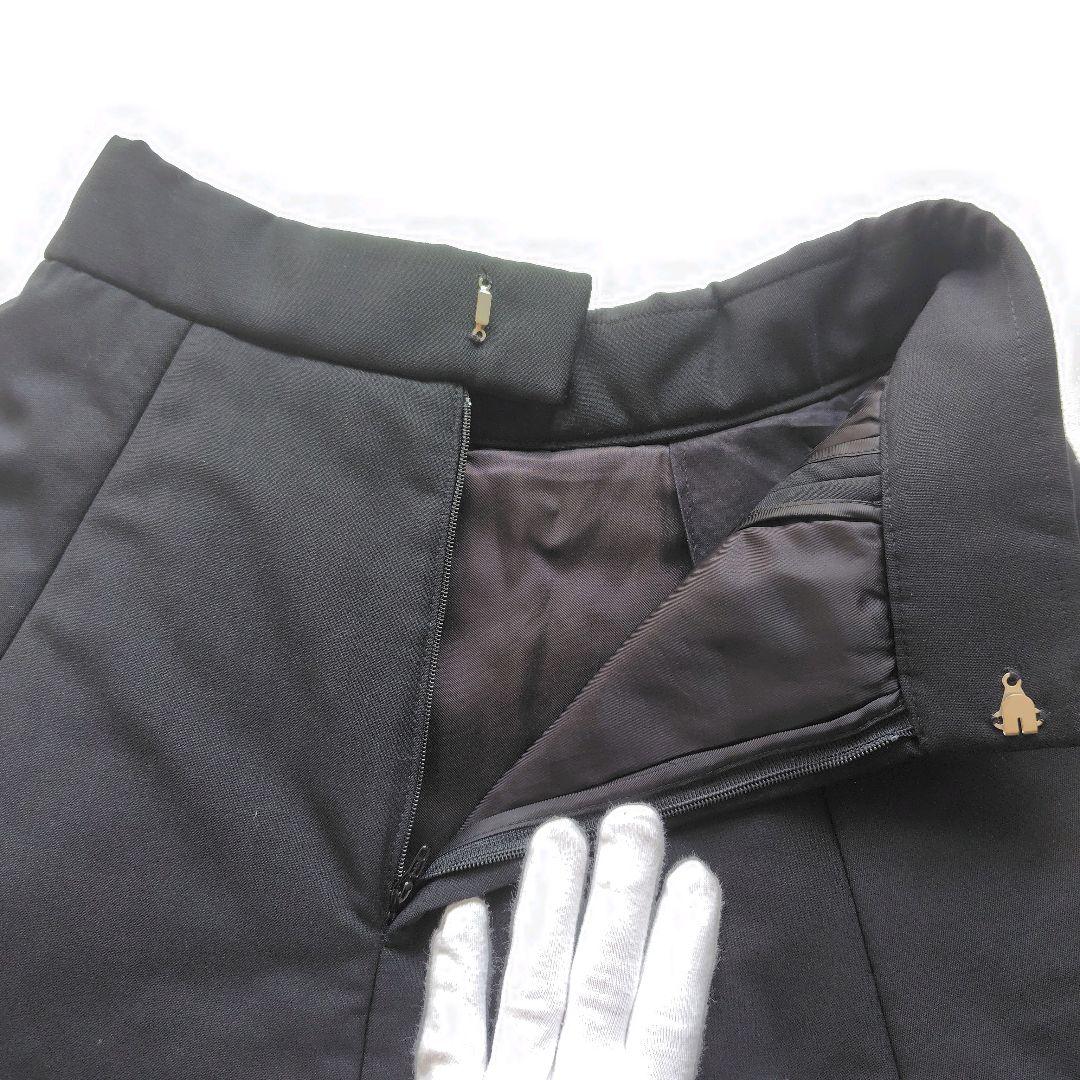 AD2017 Noir Kei Ninomiya ウールボリュームスカート