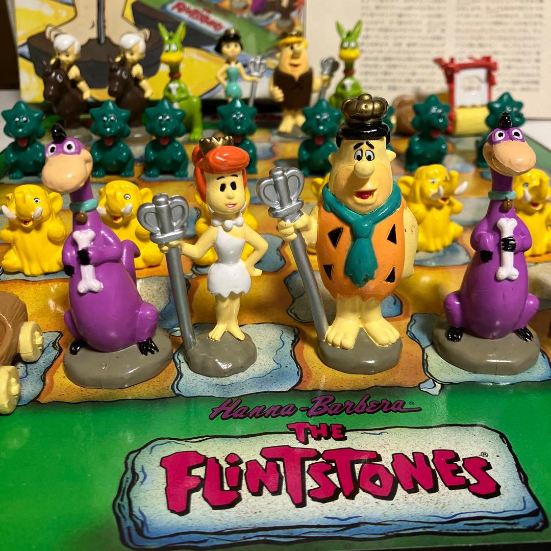 ビンテージ品ボードゲーム】原始家族The Flintstones チェス - メルカリ