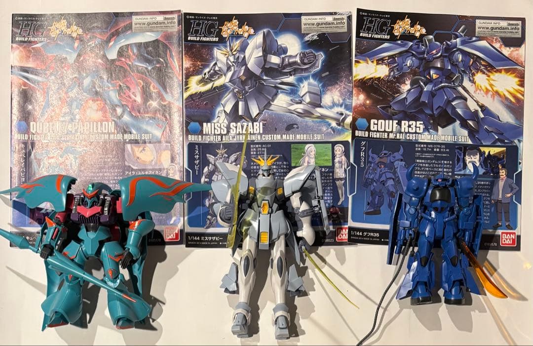軌*焔様 HG ガンダムビルドシリーズ　完成品23体セット+説明書付