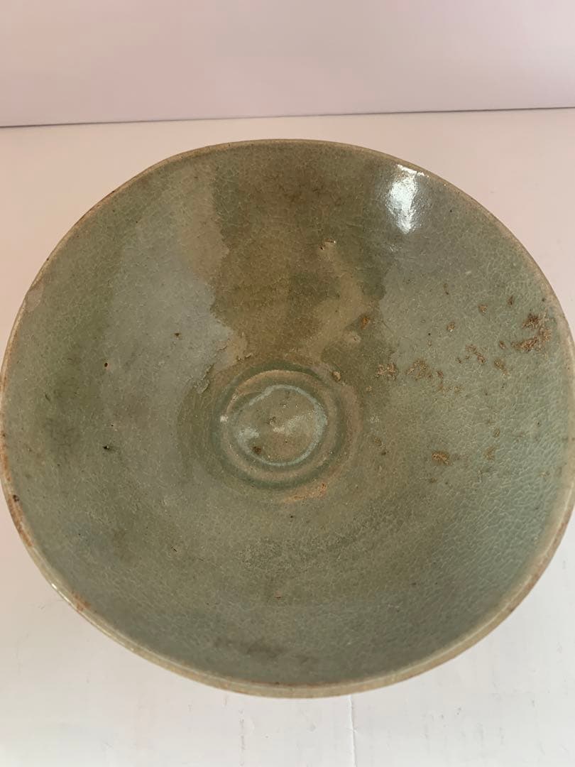 高麗青磁　茶碗　高麗時代　13世紀　送料込み