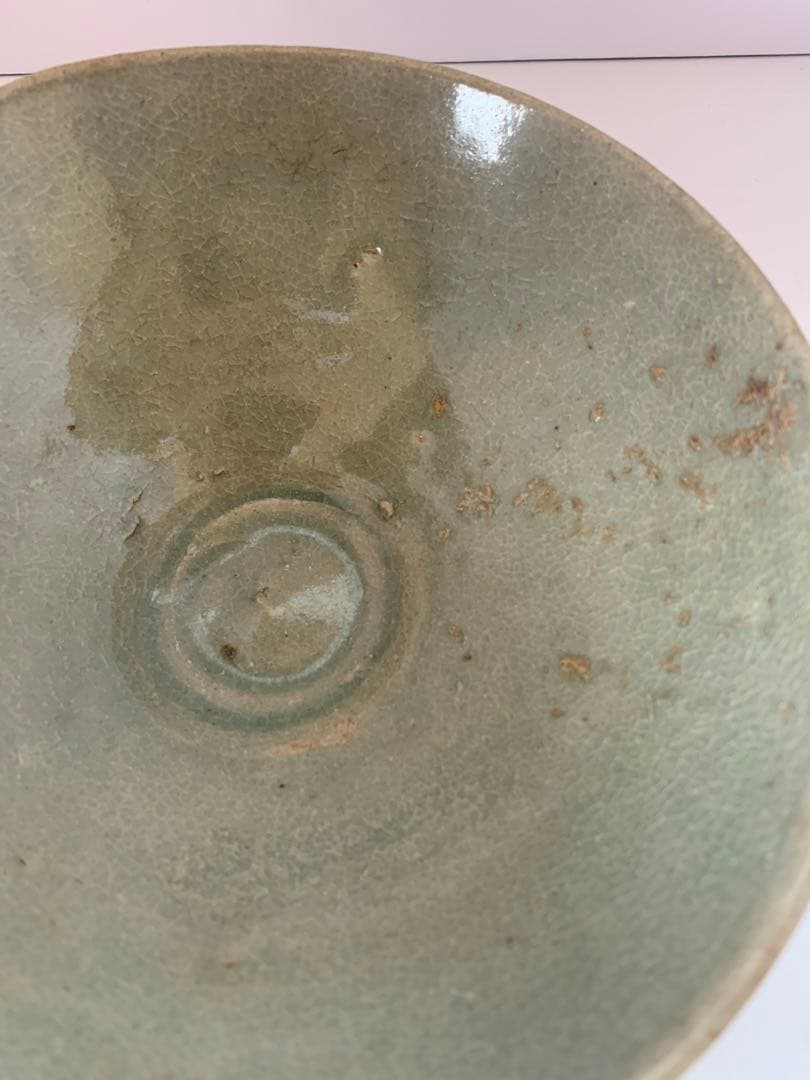 高麗青磁　茶碗　高麗時代　13世紀　送料込み