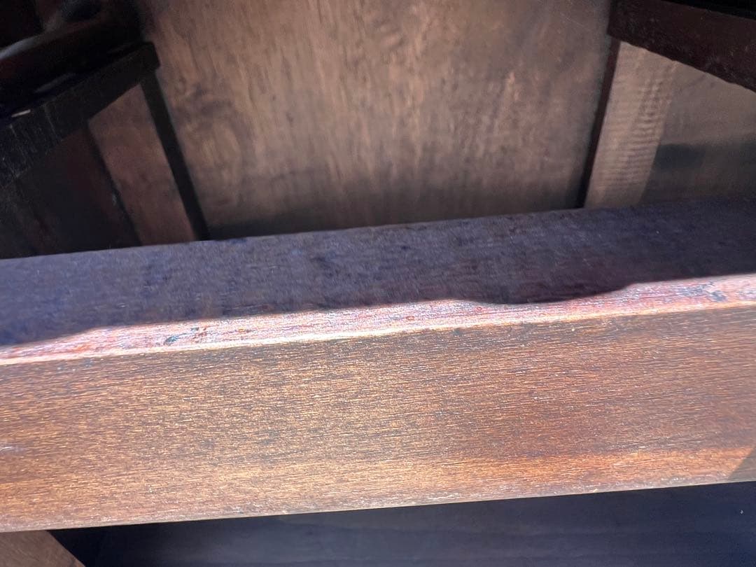 手描きの紋章付き木製タンスピールモーベル アルテサニア 作ったで