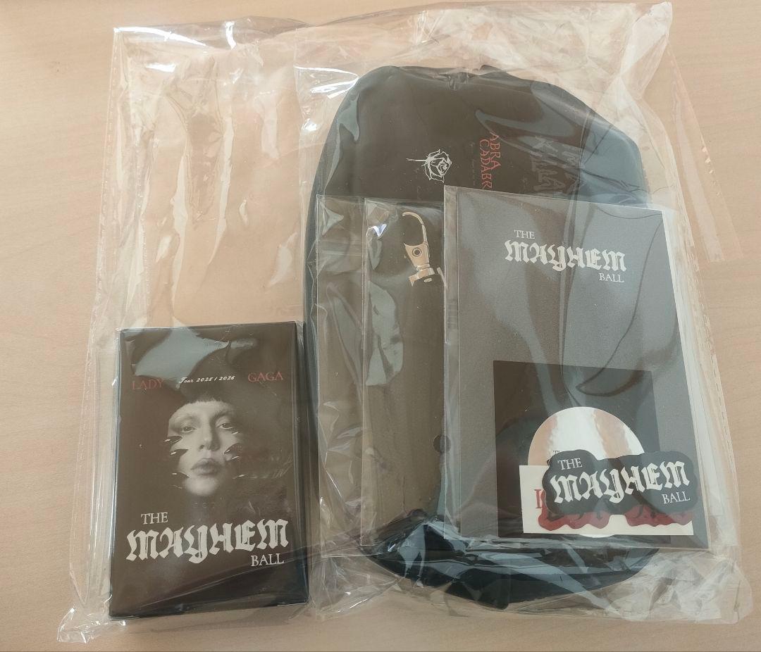 Lady gaga THE MAYHEM BALL VIP silver セット - メルカリ