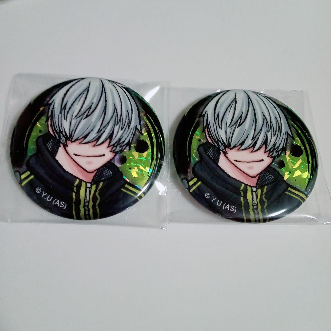 猫咲波久礼 桃源暗鬼 ホログラム 缶バッジ - メルカリ 桃源暗鬼 猫咲