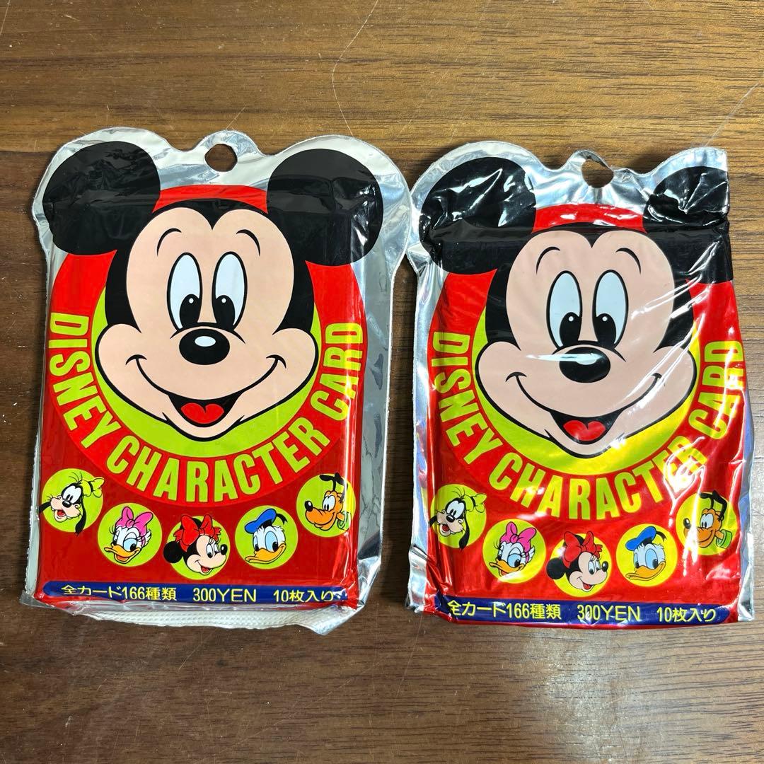 アマダ ディズニーキャラクターカード　 11パックセット　未開封　1995年製