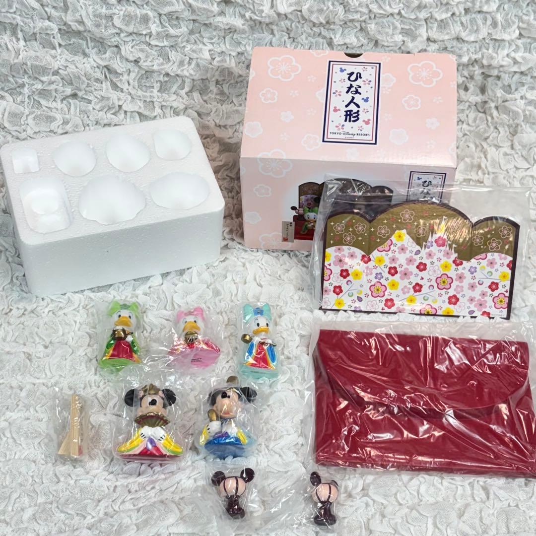 ディズニー リゾート ひな人形 5人飾り 雛人形