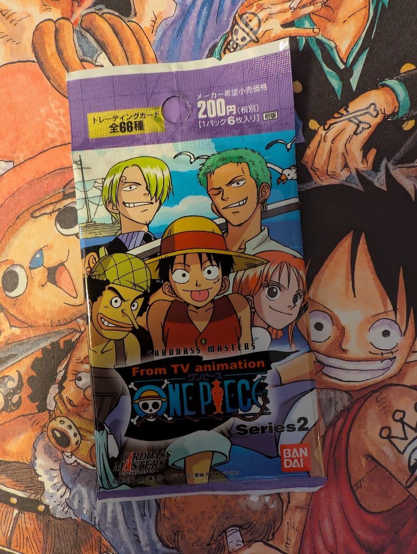 ワンピース カードダスマスターズ シリーズ2 パック