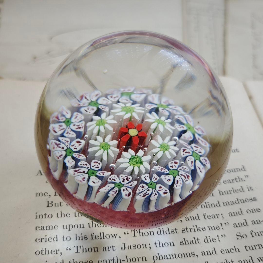 ベネチアンガラス ムラーノ フラワーベース 秘密の花園 ミルフィオリ