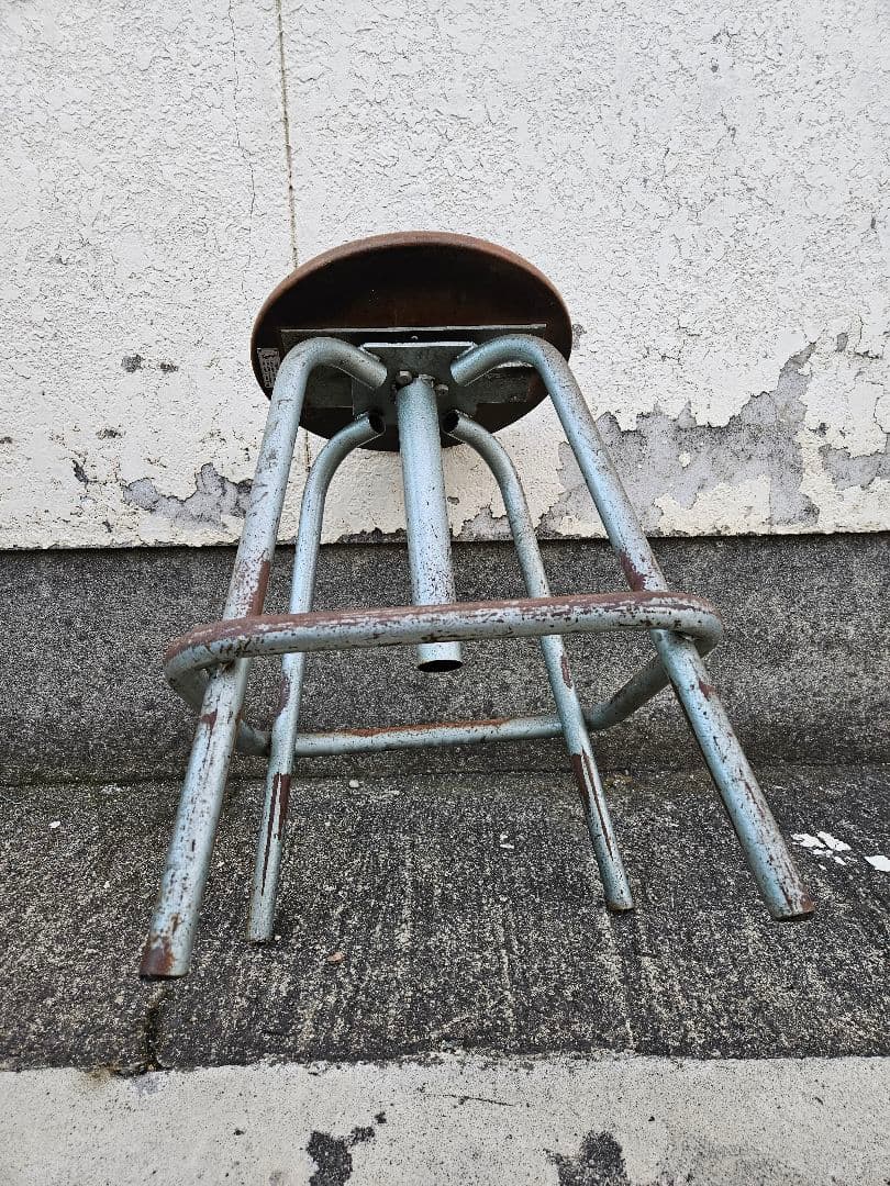 フランスヴィンテージ アーキテクトチェア スツール フレンチ インダストリアル