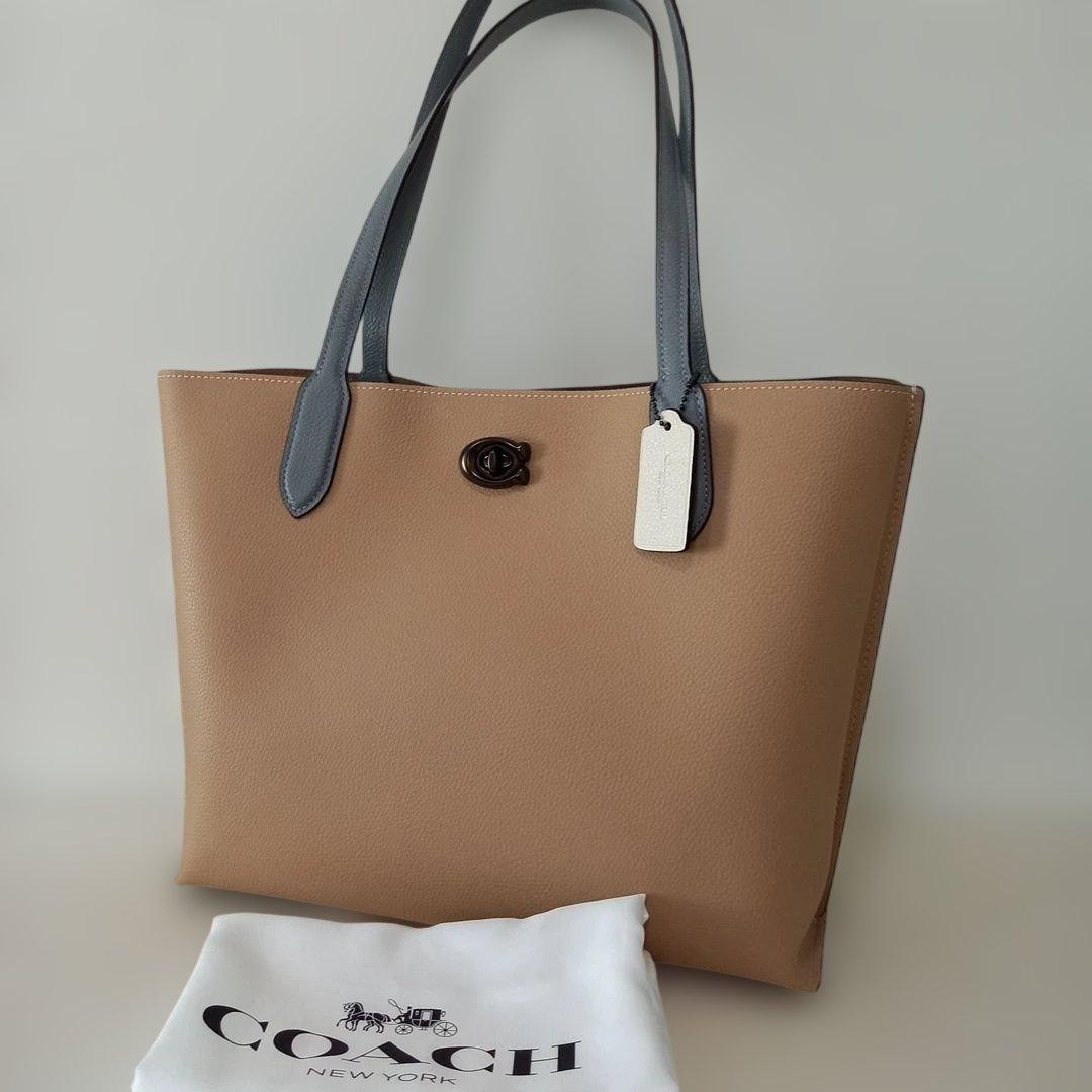 【美品】コーチCOACHバッグ　コーチショルダーバッグ　コーチトートバッグ　本革