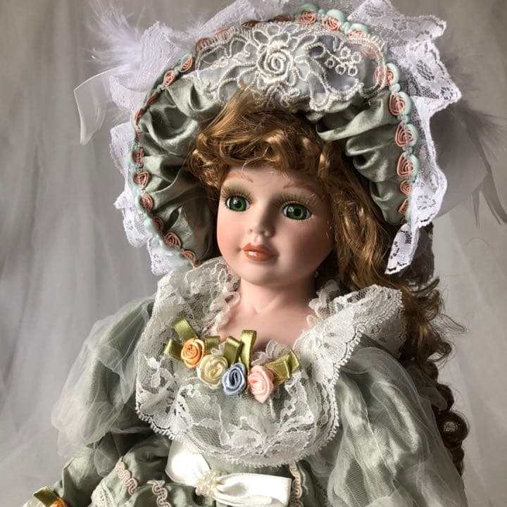 ビスクドール アンティークドール タグ付き KENSHOEN 人気 GROUP