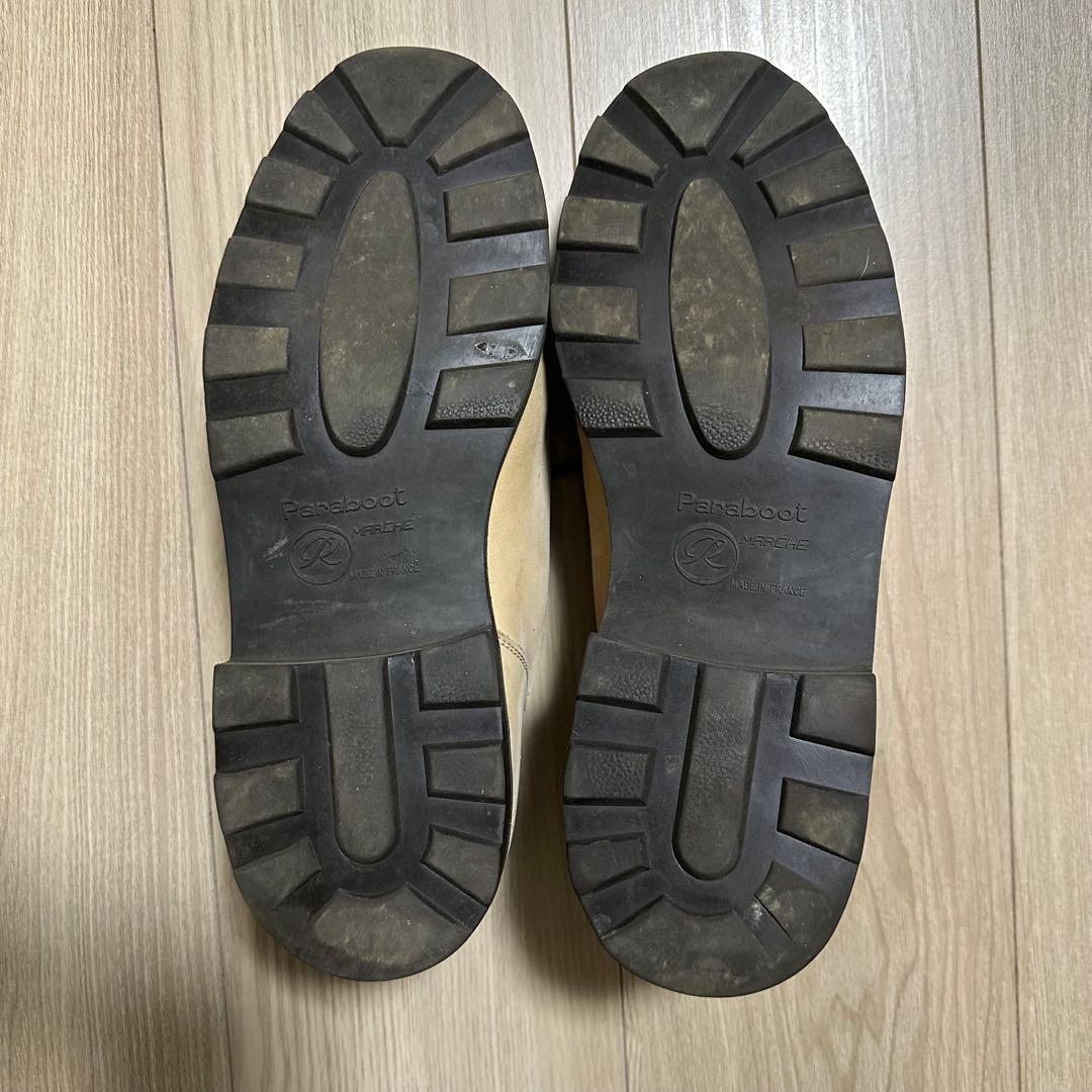 【Paraboot】96年製 デカタグヌバック ミカエル マルシェ 42