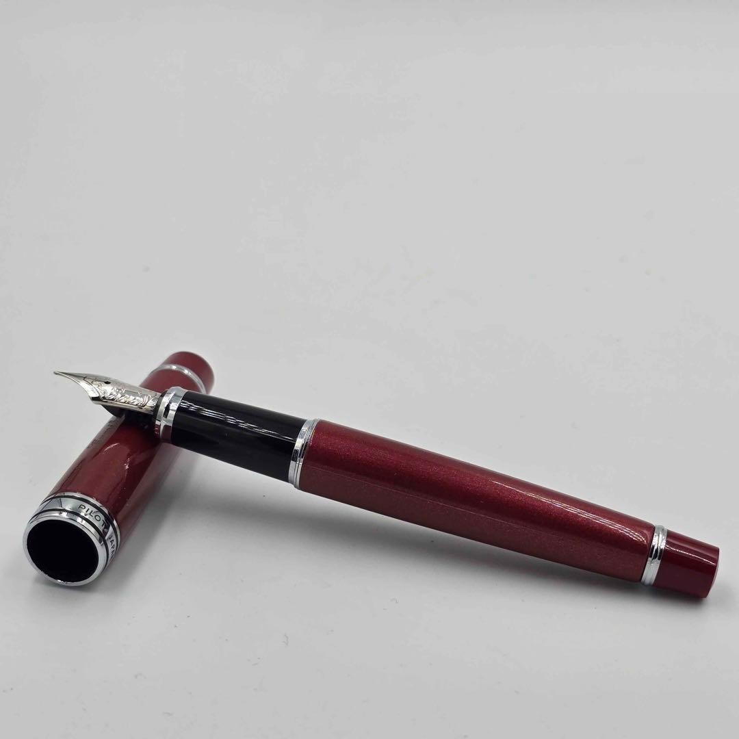 PILOT Stella 90s ルビーレッド 筆記未確認 名前入り 14金 【万年筆歴