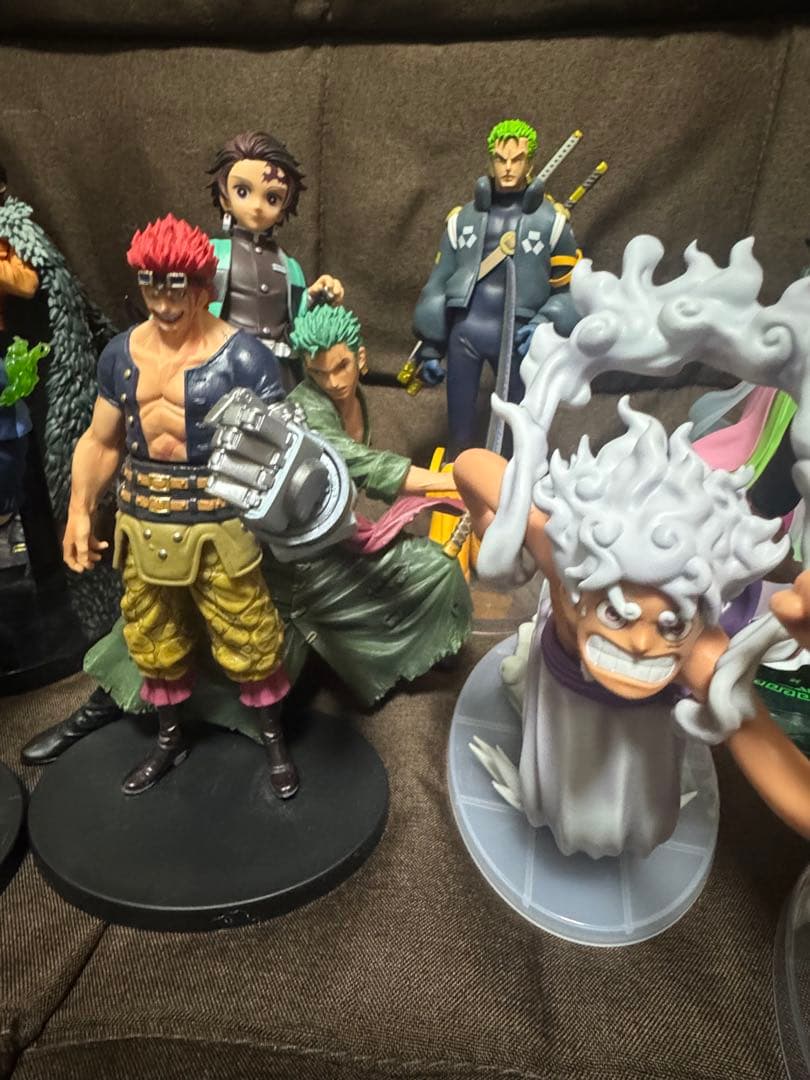 ワンピース フィギュアセット 9体 3体おまけ　全て箱無しです