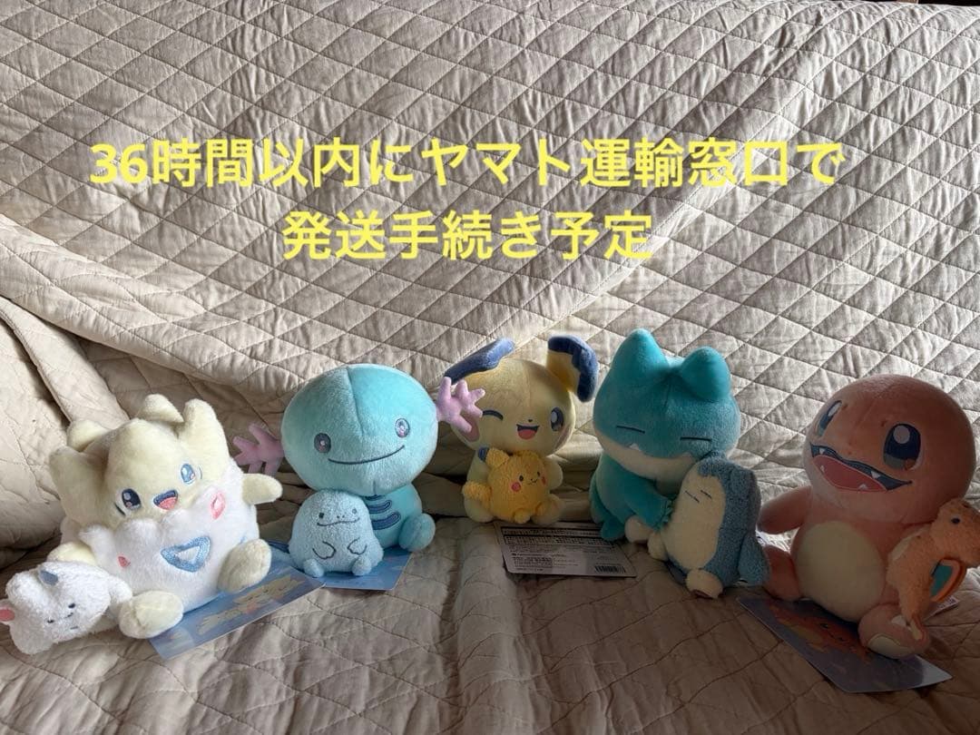 【新品未使用】ポケセン限定ぬいぐるみ Little Daydream 5体セット