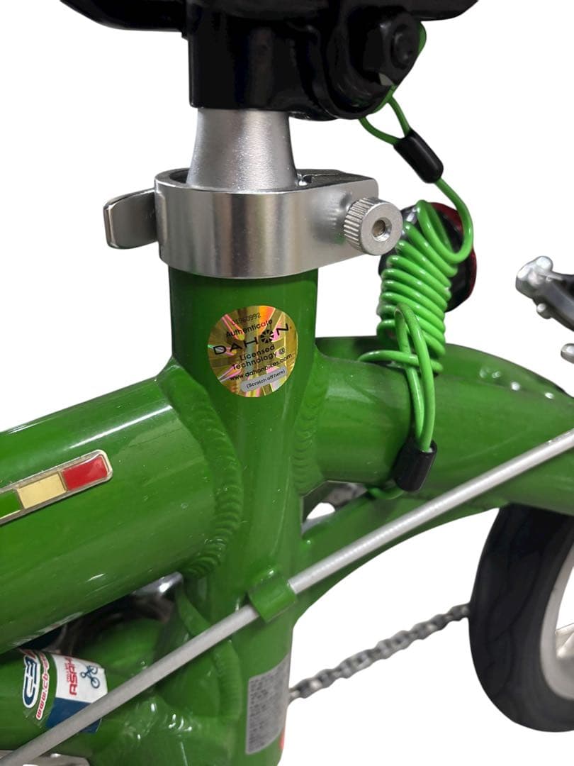 【美品】FIAT × DAHON 折りたたみ自転車 14インチ ミニベログリーン