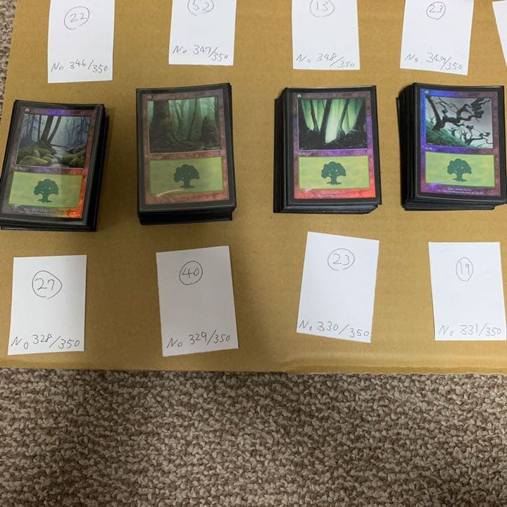 ★バラ売り可★7版基本地形 日本語Foil