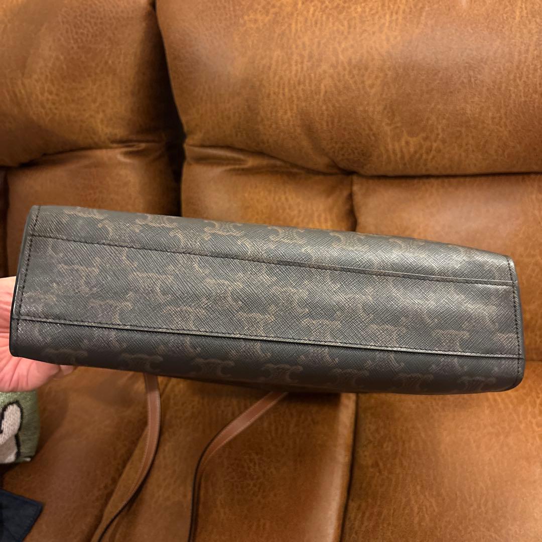 CELINE スモール バーティカル カバ トリオンフキャンバス セリーヌ