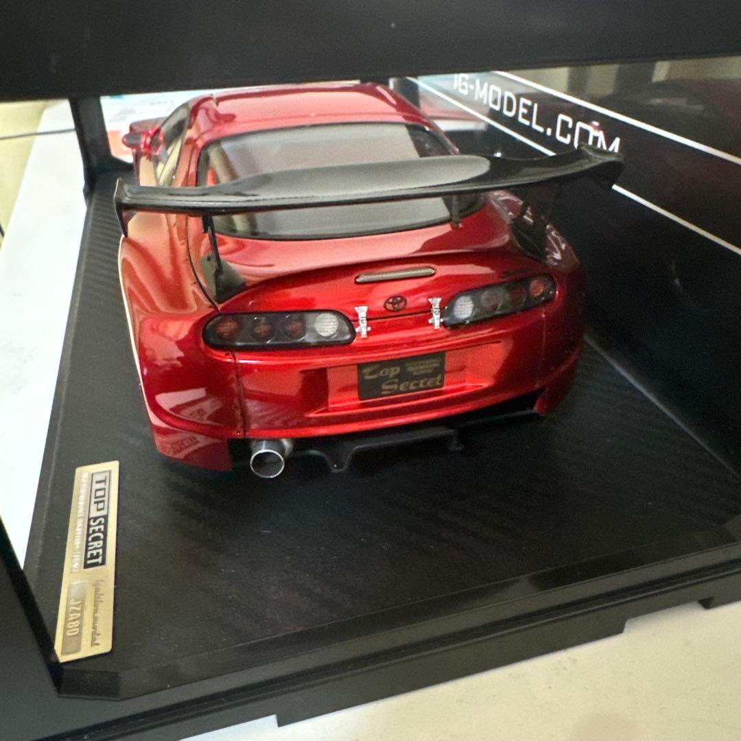 IG-Model トヨタ スープラ 1/18 レッド トップシークレット