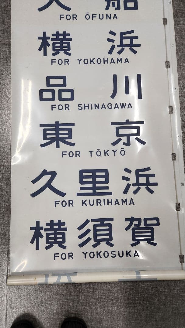 総武線113系 側面方向幕