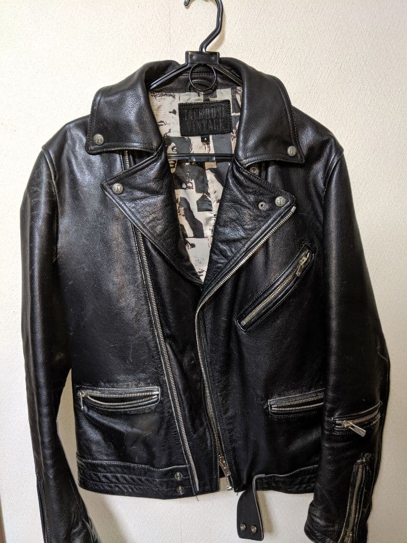 牛革ライダース(JACKROSE VINTAGE、牛革) ジャックローズ ビンテージ