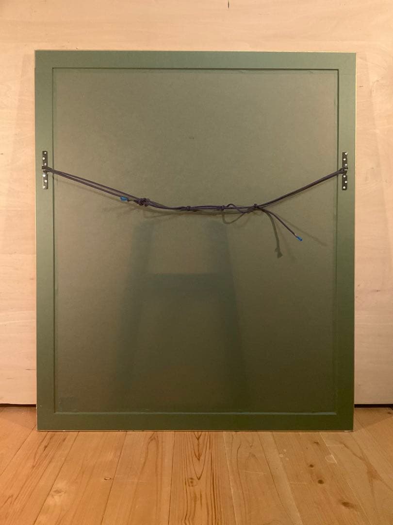 室井東志生「白麗(坂東玉三郎像)」リトグラフ 直筆サイン・落款