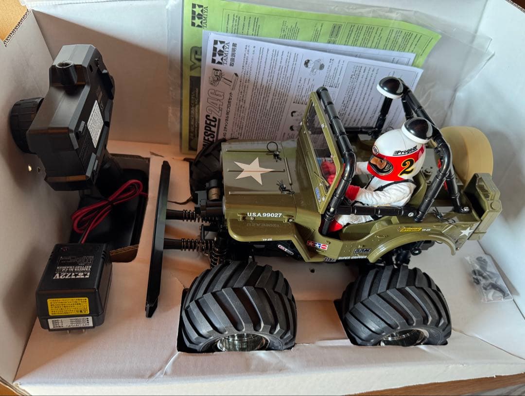 【極美品】タミヤ XB ワイルドウイリー 2 塗装済み完成品