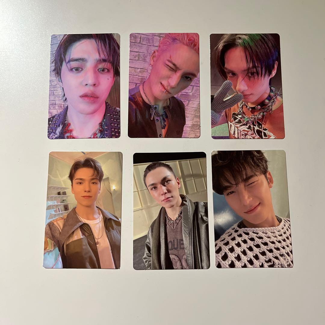 SEVENTEEN スンチョル ジュン ミンギュ バーノン トレカ - メルカリ