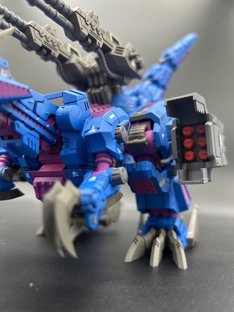 ゾイド　タカラトミー　リアライズモデル　サイコジェノザウラー　小改造品