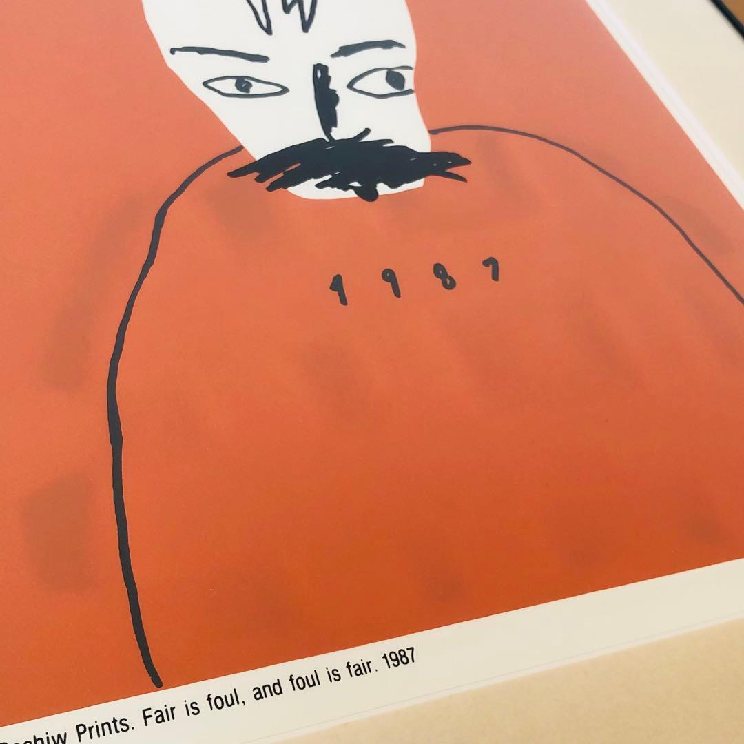 岡田露愁 おかだろしゅう WETYCAT 版画 （116/152）55×44cm - メルカリ