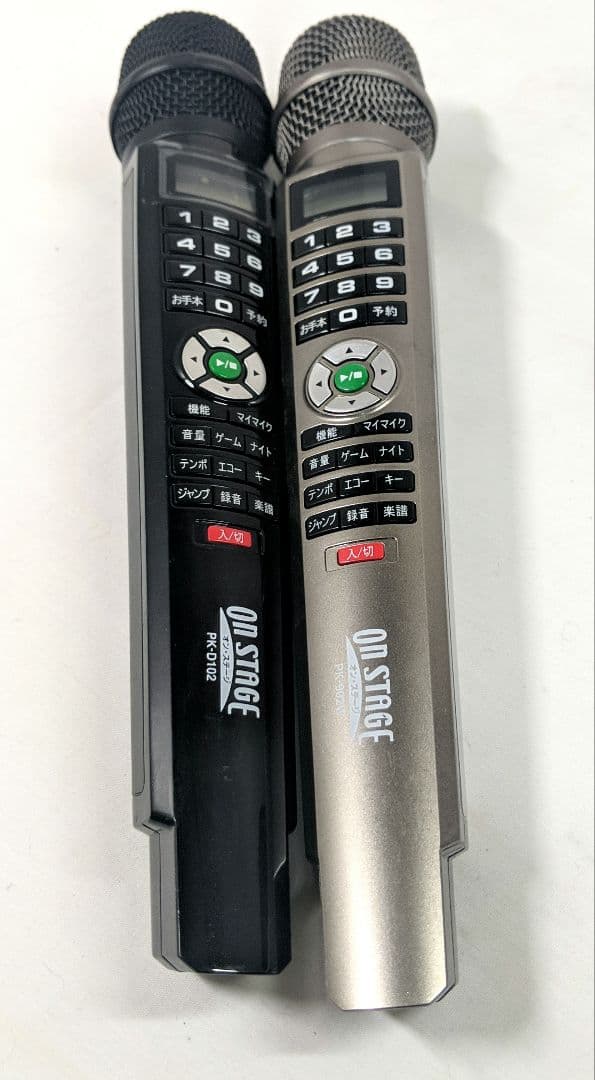 マイク2本パーソナルカラオケ オンステージ PK-902W PK-D102 - メルカリ