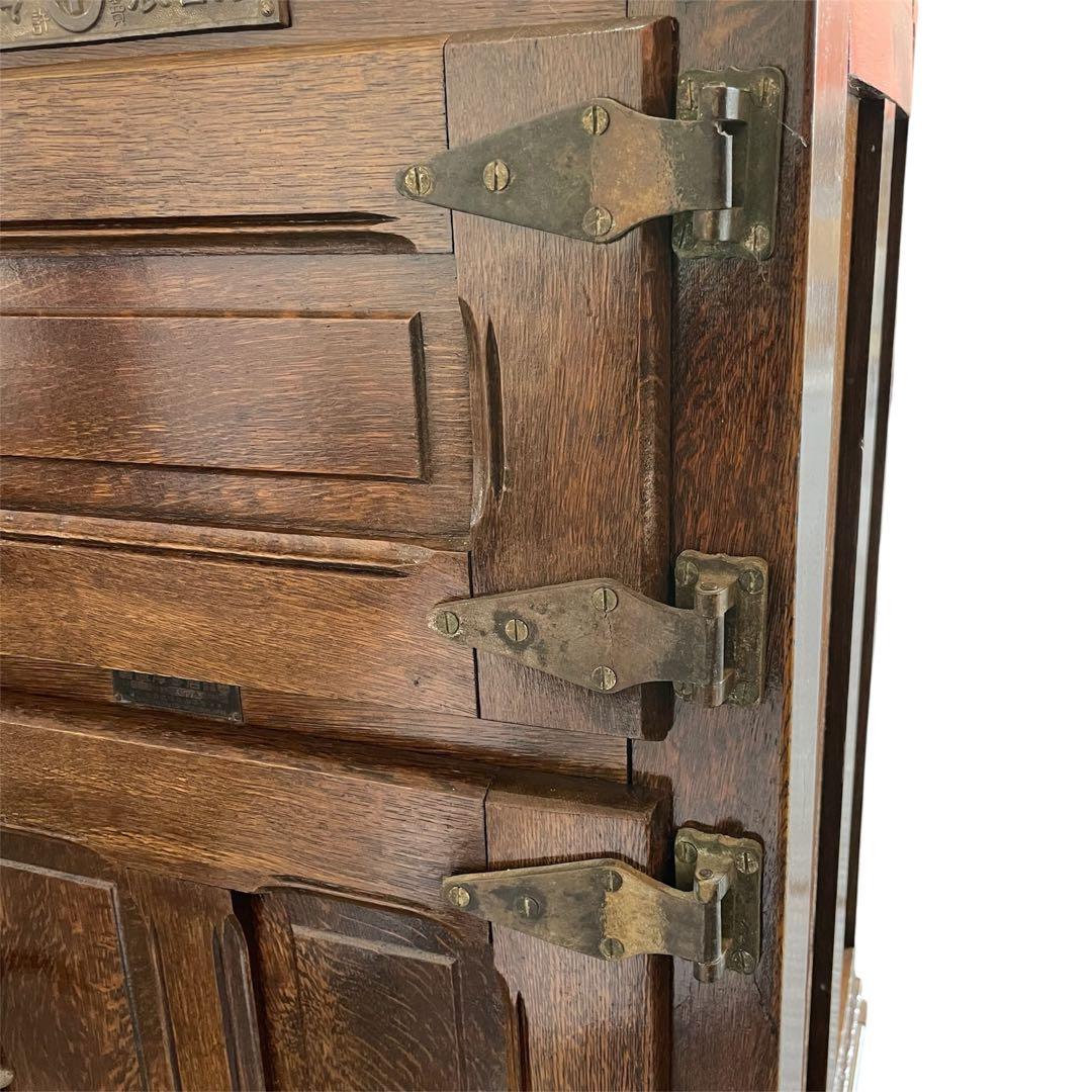 岩谷製 冷蔵器 木製冷蔵庫 アンティーク 氷冷蔵庫 古道具什器 昭和レトロ 希少