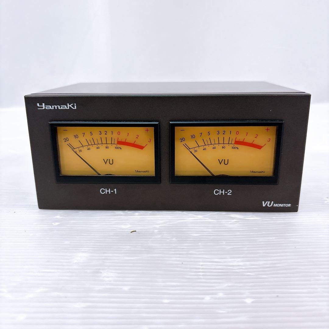 【極美品】Yamaki ヤマキ電機 VUM-A82H VUメーター 業務用