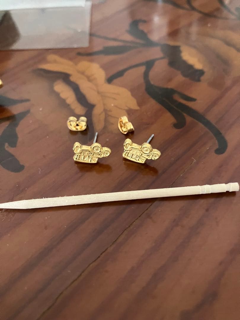 ミニチュア　車　ネックレス　ピアス