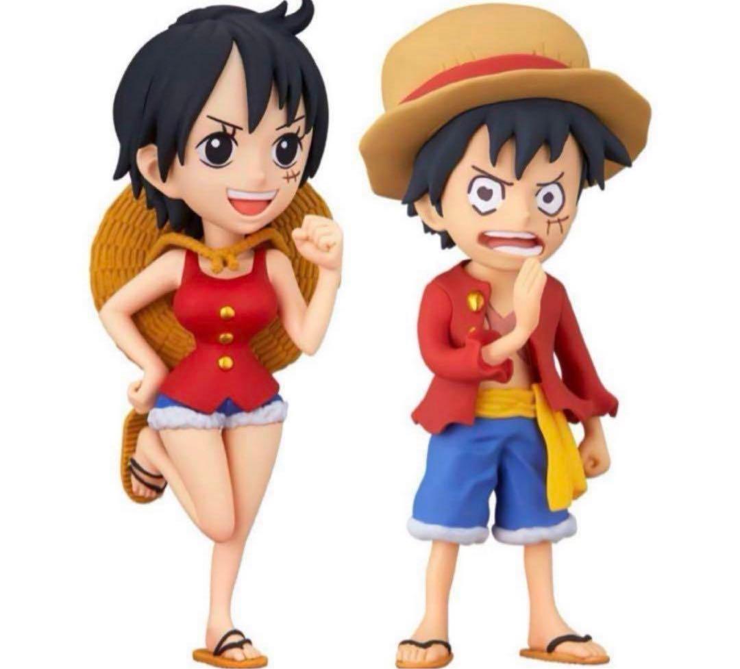 ジャンプ34号 応募者全員サービス ワンピース ルフィ 2体セット