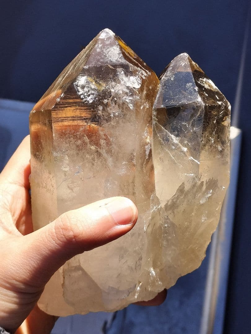 【早いもの勝ち超特価】ガネーシュヒマール産シトリン原石　1.2kg