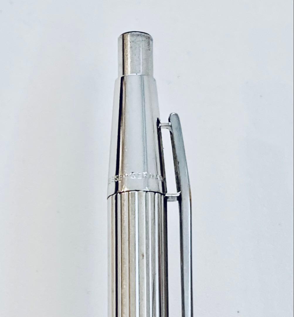 プラチナ仕上げ◆モンブラン高級ボールペン ノブレス1970s MONTBLANC