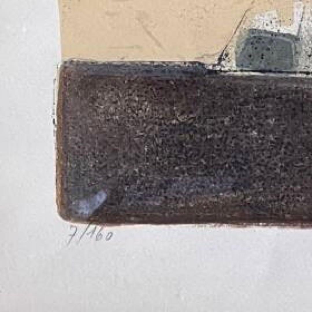 アンドレ・ミノー リトグラフ 船 直筆サイン有り 額付き 25.1.29-2