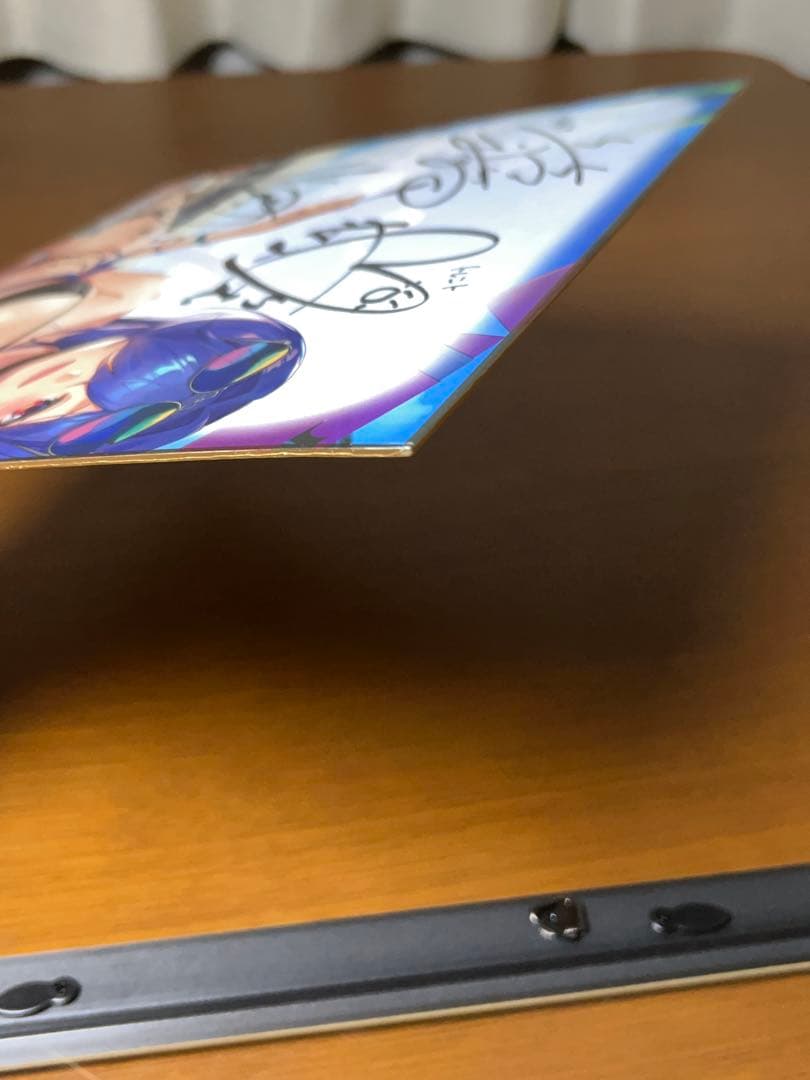 アズールレーン アズレン公式生放送 限定 サイン色紙 お皿