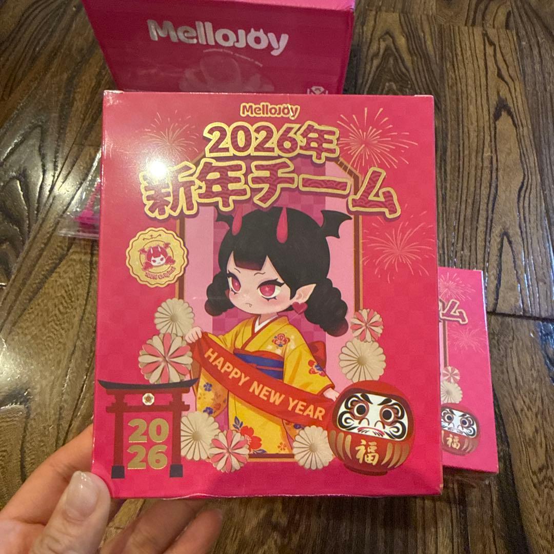 ❤️Mellojoy❤️2026年　新年チーム シュリンク付き未開封3箱セット
