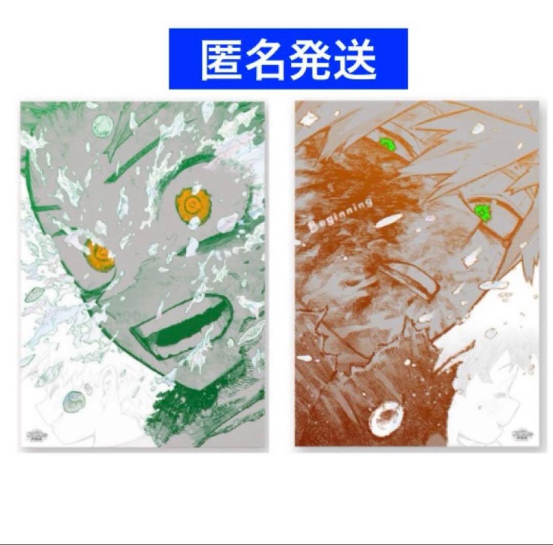 ヒロアカ 原画展 A2 アートポスター 2枚セット The Beginning ヒロアカ