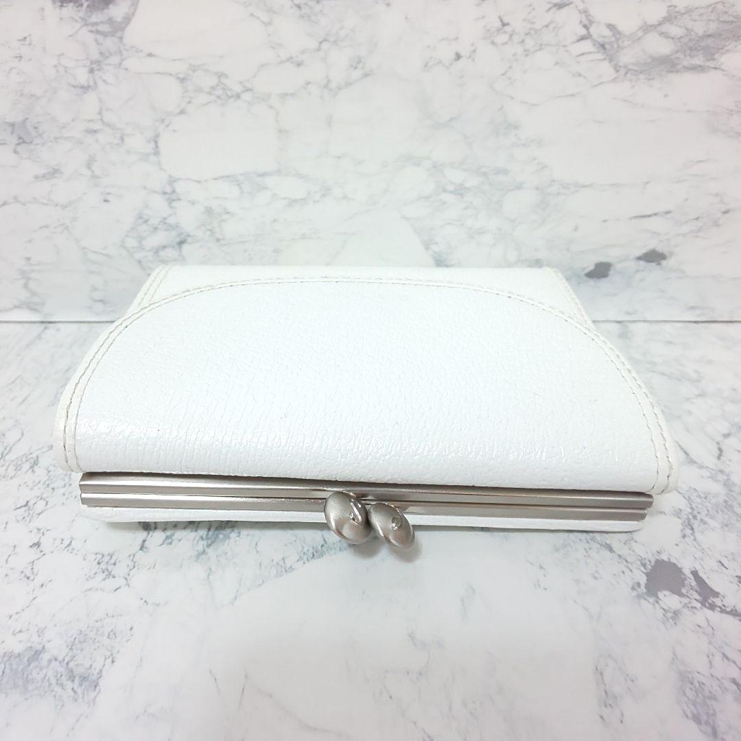 極美品】Paul Smith グレインレザー がま口コンパクトウォレット