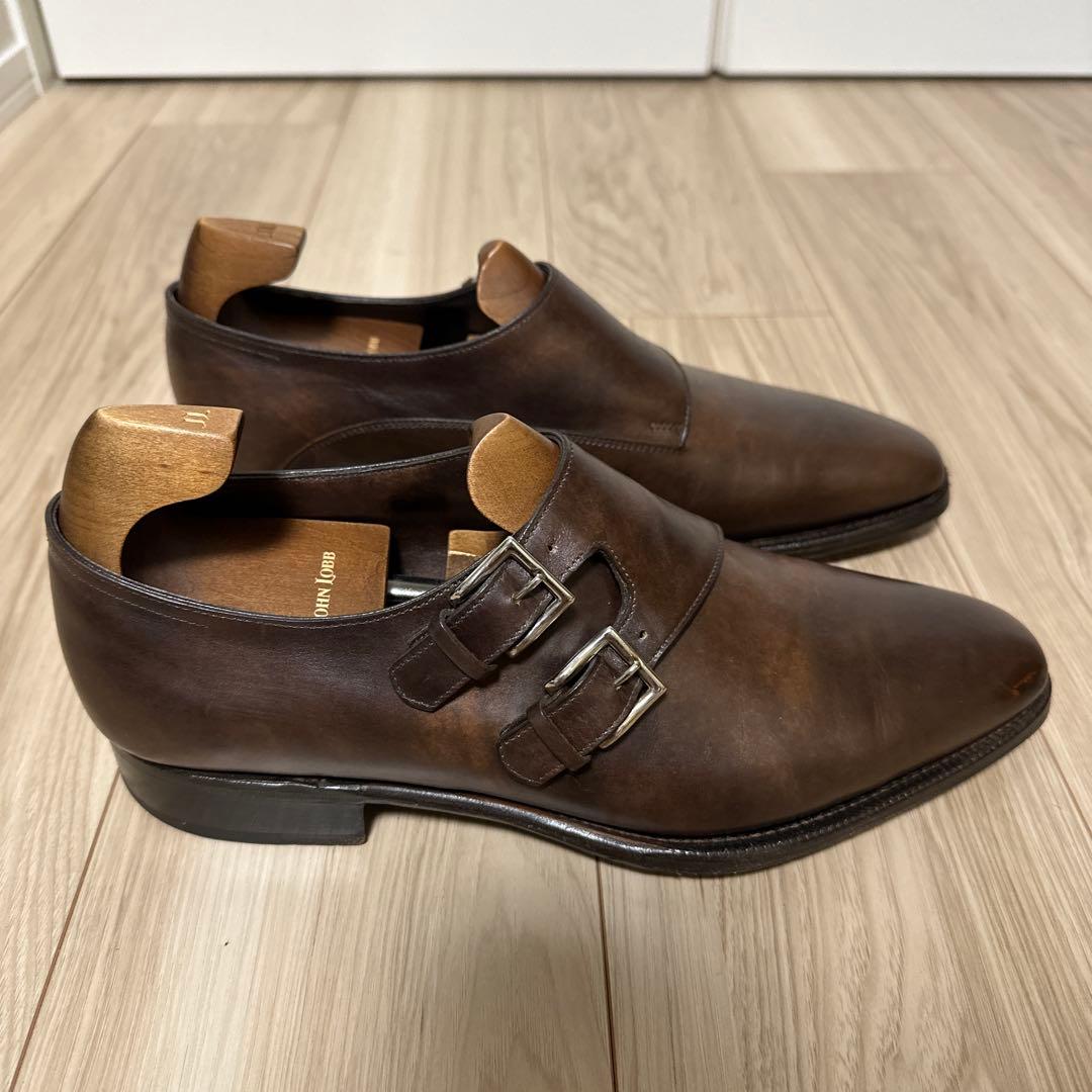 John lobb / Chapel チャペル　ダブルモンクストラップシューズ