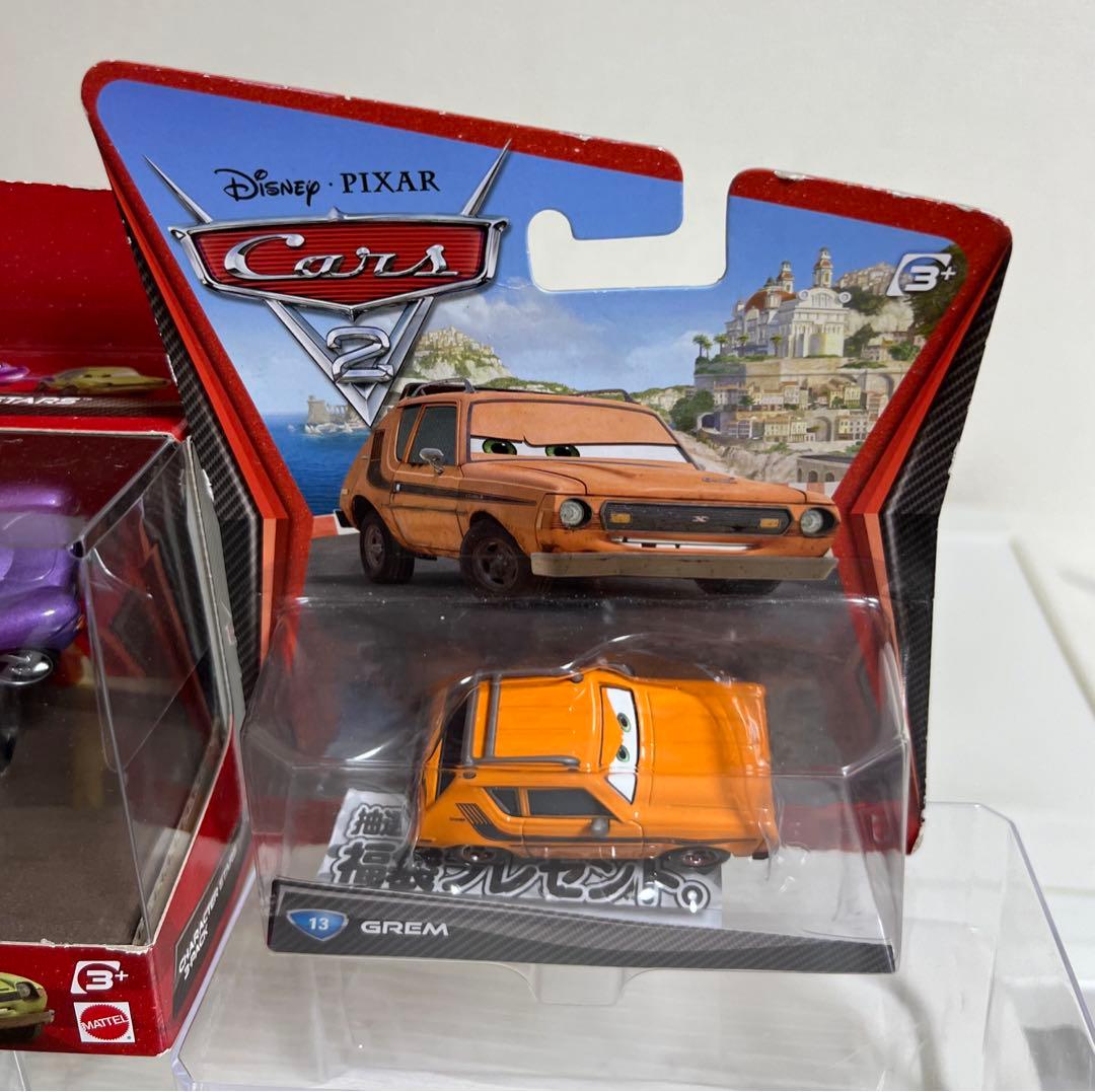 カーズ、ミニカー、マテル、エーサー、グレム、ホリー・シフトウェル、ペトロフ