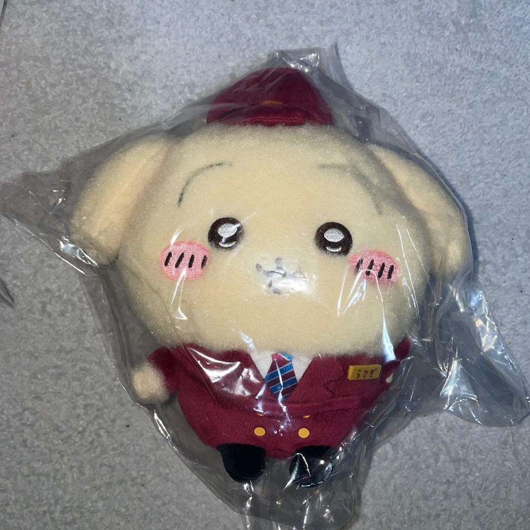 【未開封】【正規品】ちいかわ 阪急電車なほわほわぬいぐるみS 3匹セット