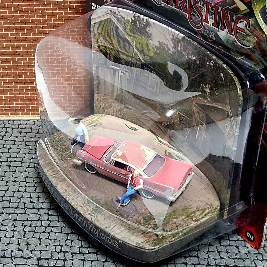 ジョニーライトニング　映画クリスティーン　ジオラマパッケージ　1/64