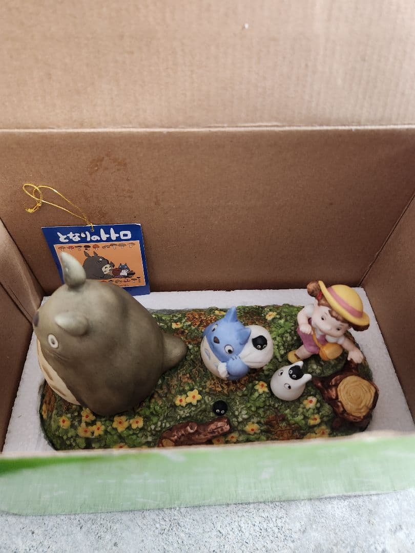 となりのトトロ】トトロ さんぽ オルゴール ジブリ 陶器 【となりの