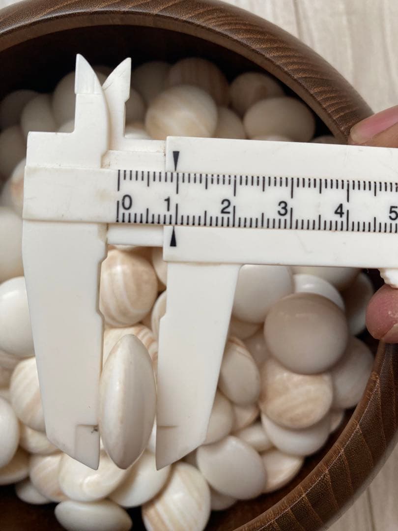 34号　蛤碁石　本蛤碁石　那智黒石　碁石　木箱付