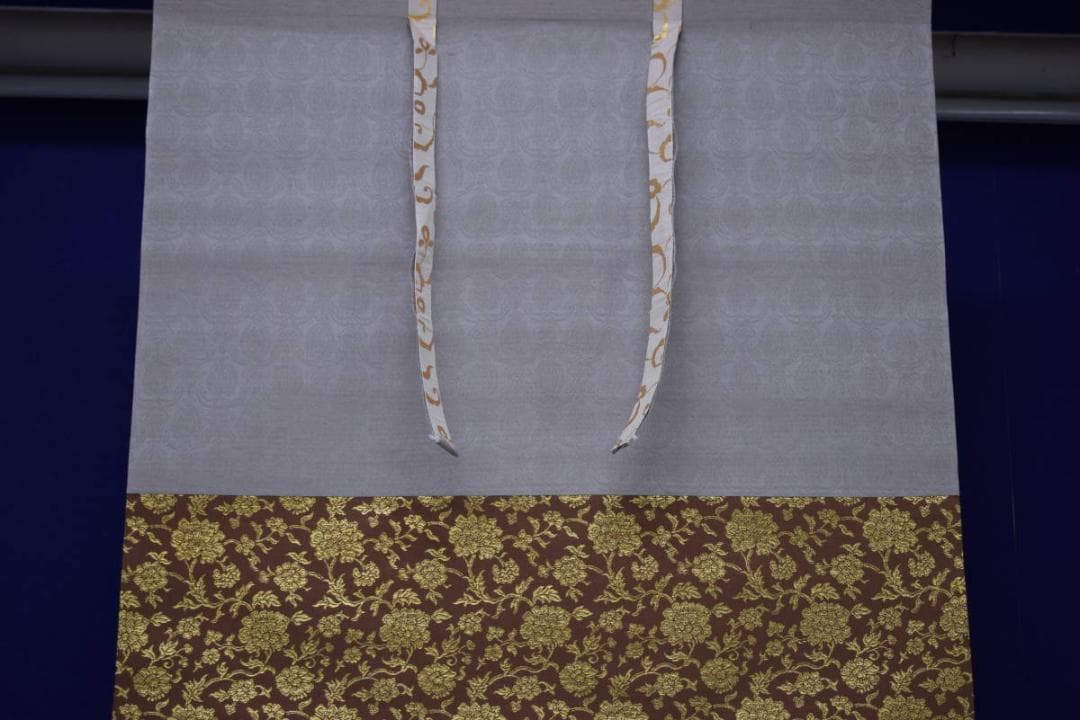 真作/国井道成/國井道成/高砂図/桐共箱二重化粧箱付/